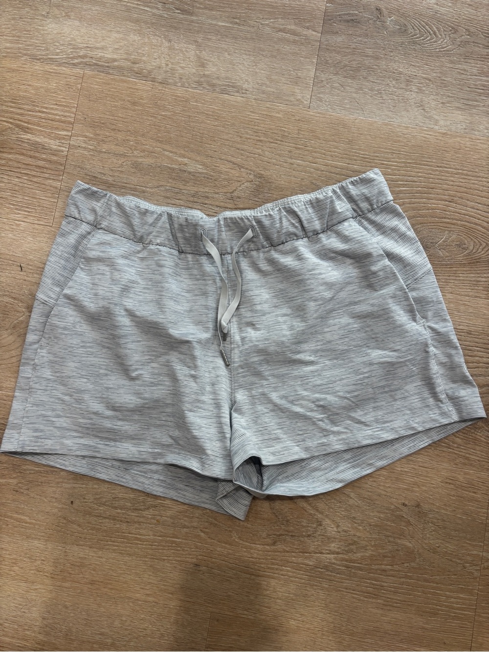 lululemon athletica Light Gray On the Fly Shorts